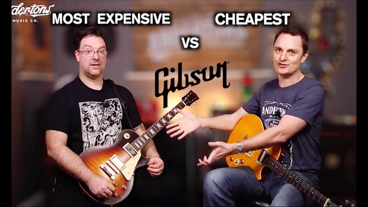 the most expensive les paul vs t