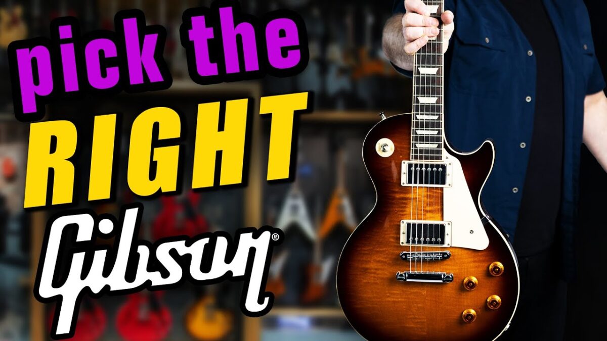 How To Choose The Right Gibson Guitar For Your Playing Style - Owning A ...